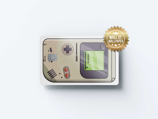 Gameboy - Premium Vinyl Credit Card Skin Cover by Wonderwallsboutique