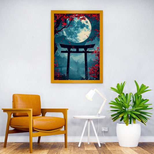 gate japan landscape Asian Style Poster | Wall Art for Home & Office | High-Quality Print - High-Quality Visual Display