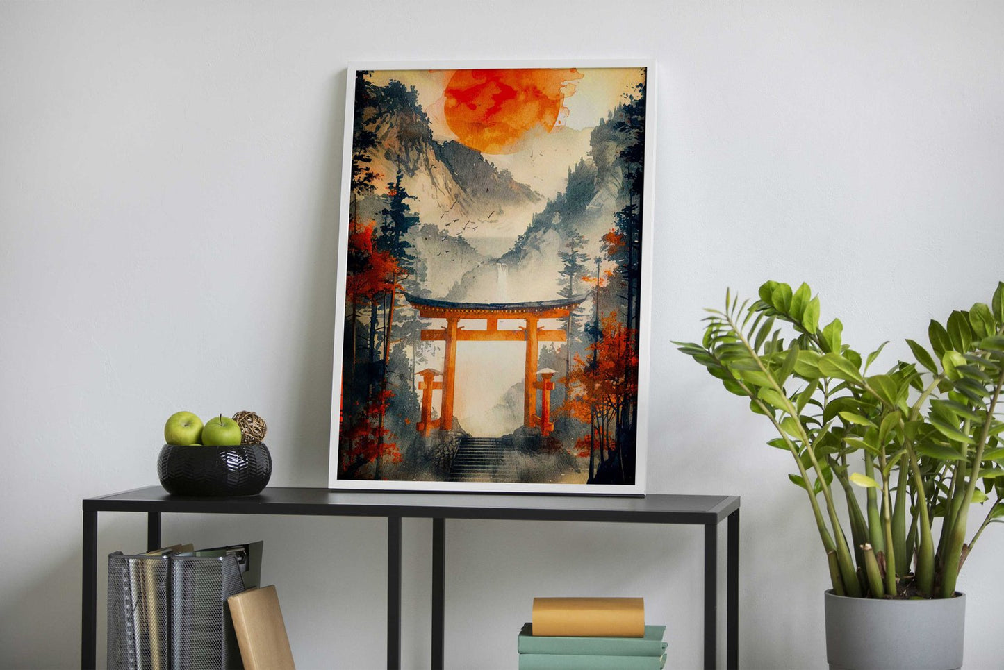 gate japanese landscape Asian Style Poster | Wall Art for Home & Office | High-Quality Print - High-Quality Visual Display
