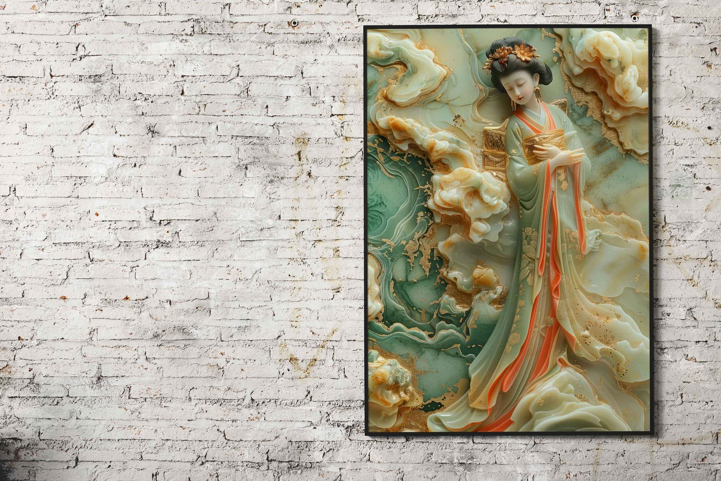 goddess of dawn Asian Style Poster | Wall Art for Home & Office | High-Quality Print - High-Quality Visual Display