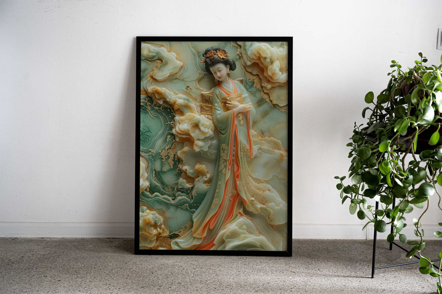 goddess of dawn Asian Style Poster | Wall Art for Home & Office | High-Quality Print - High-Quality Visual Display