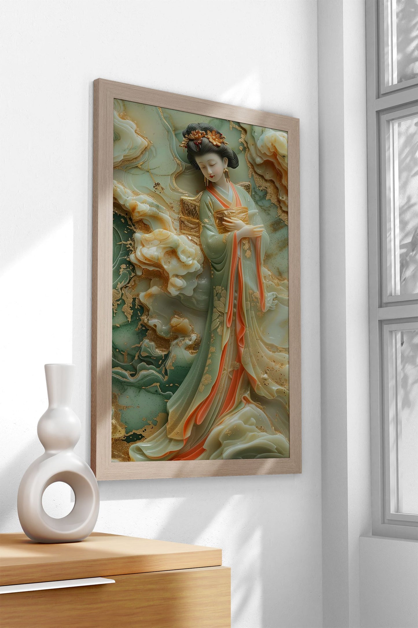 goddess of dawn Asian Style Poster | Wall Art for Home & Office | High-Quality Print - High-Quality Visual Display