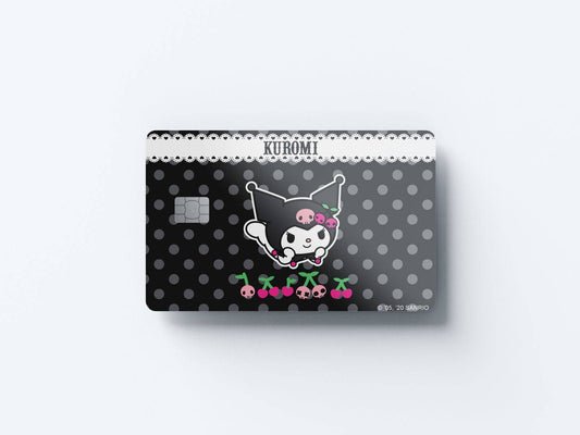 Watercolor hanging out design | credit card sticker | small chip | credit card skin for nursery and home wall decor.