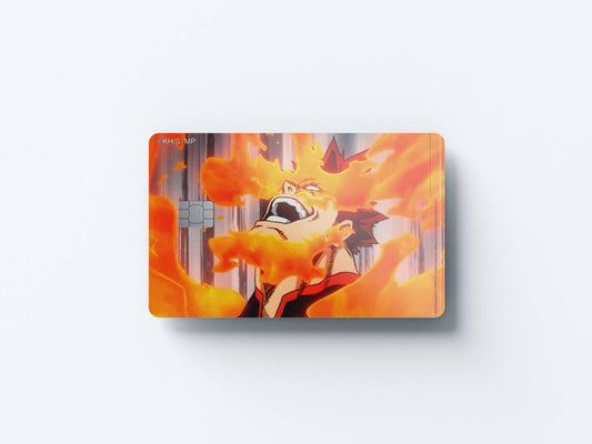 Watercolor happy endeavor design | credit card sticker | small chip | credit card skin for nursery and home wall decor.