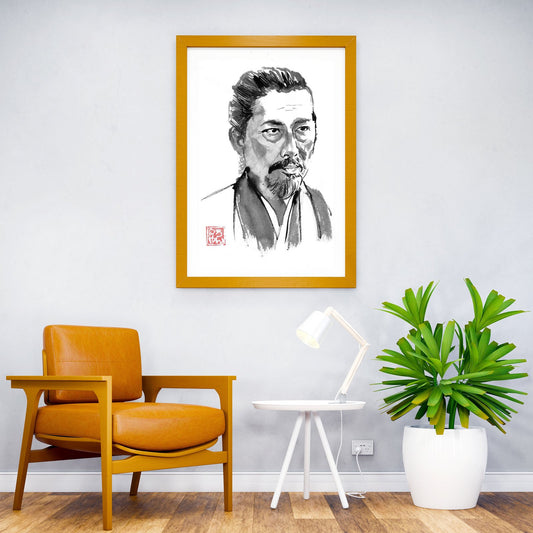 hiroyuki sanada Asian Style Poster | Wall Art for Home & Office | High-Quality Print - High-Quality Visual Display