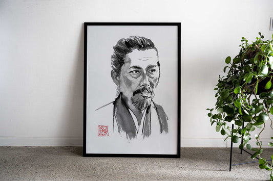 hiroyuki sanada Asian Style Poster | Wall Art for Home & Office | High-Quality Print - High-Quality Visual Display