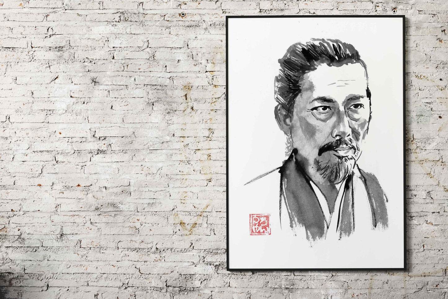 hiroyuki sanada Asian Style Poster | Wall Art for Home & Office | High-Quality Print