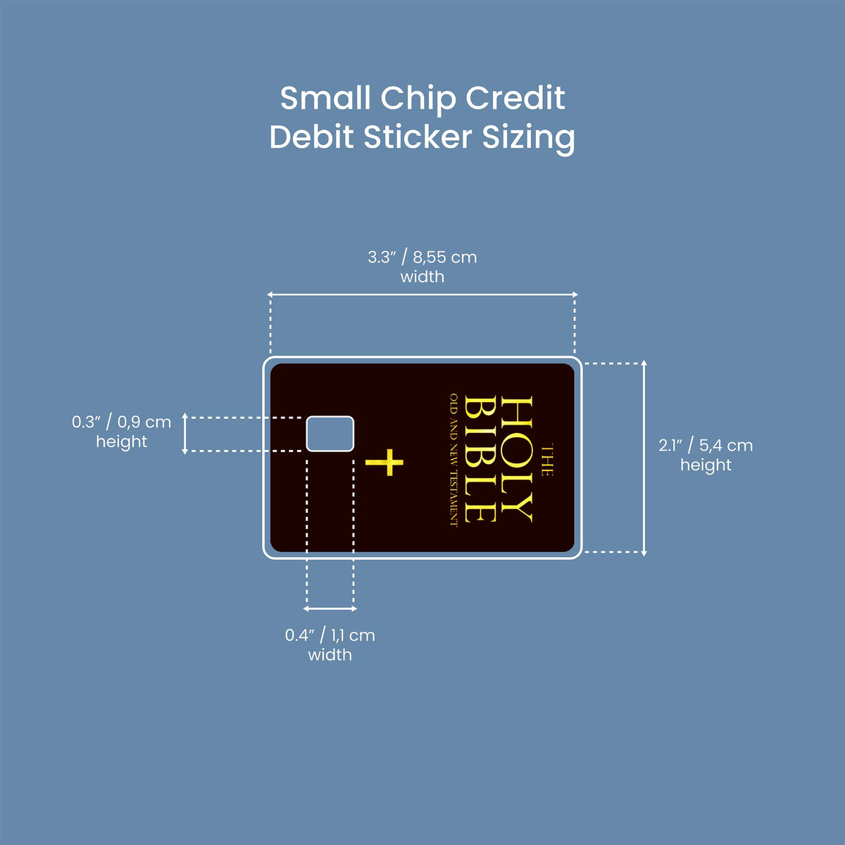 Holy Bible - Premium Vinyl Credit Card Skin Cover by Wonderwallsboutique
