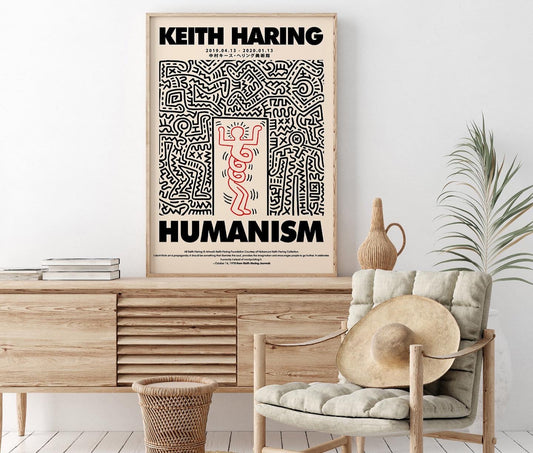 Humanism Artwork Inspired by Keith Haring