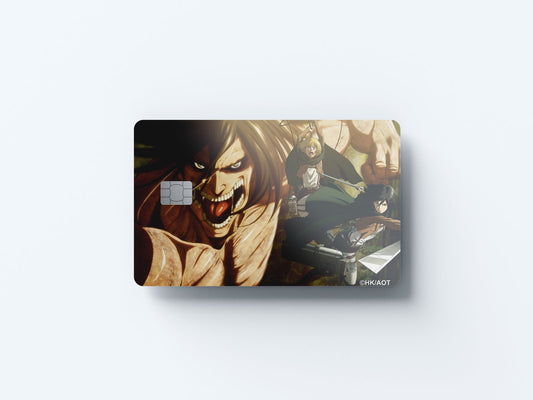 Watercolor hunters design | credit card sticker | small chip | credit card skin for nursery and home wall decor.