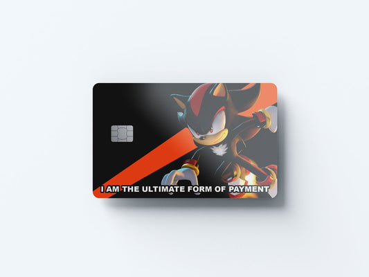 Watercolor i am the ultimate form of payment design | credit card sticker | small chip | credit card skin for nursery and home wall decor.