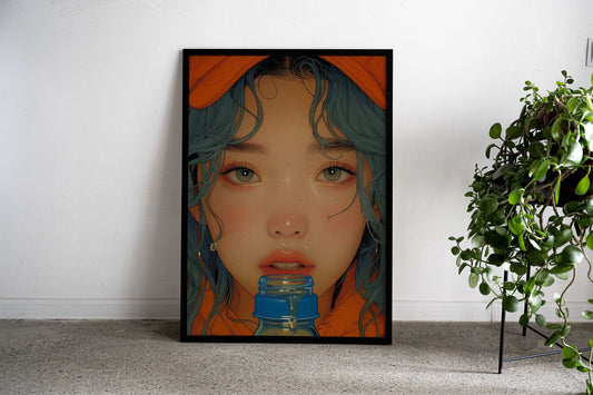 idol Asian Style Poster | Wall Art for Home & Office | High-Quality Print - High-Quality Visual Display