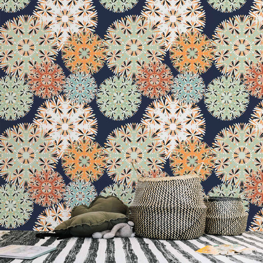 Beautiful Decorative Elements | Removable Wallpaper | Self-adhesive | Temporary wallpaper #139