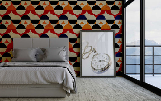 Retro Cycles | Removable Wallpaper | Self-adhesive | Temporary wallpaper #13