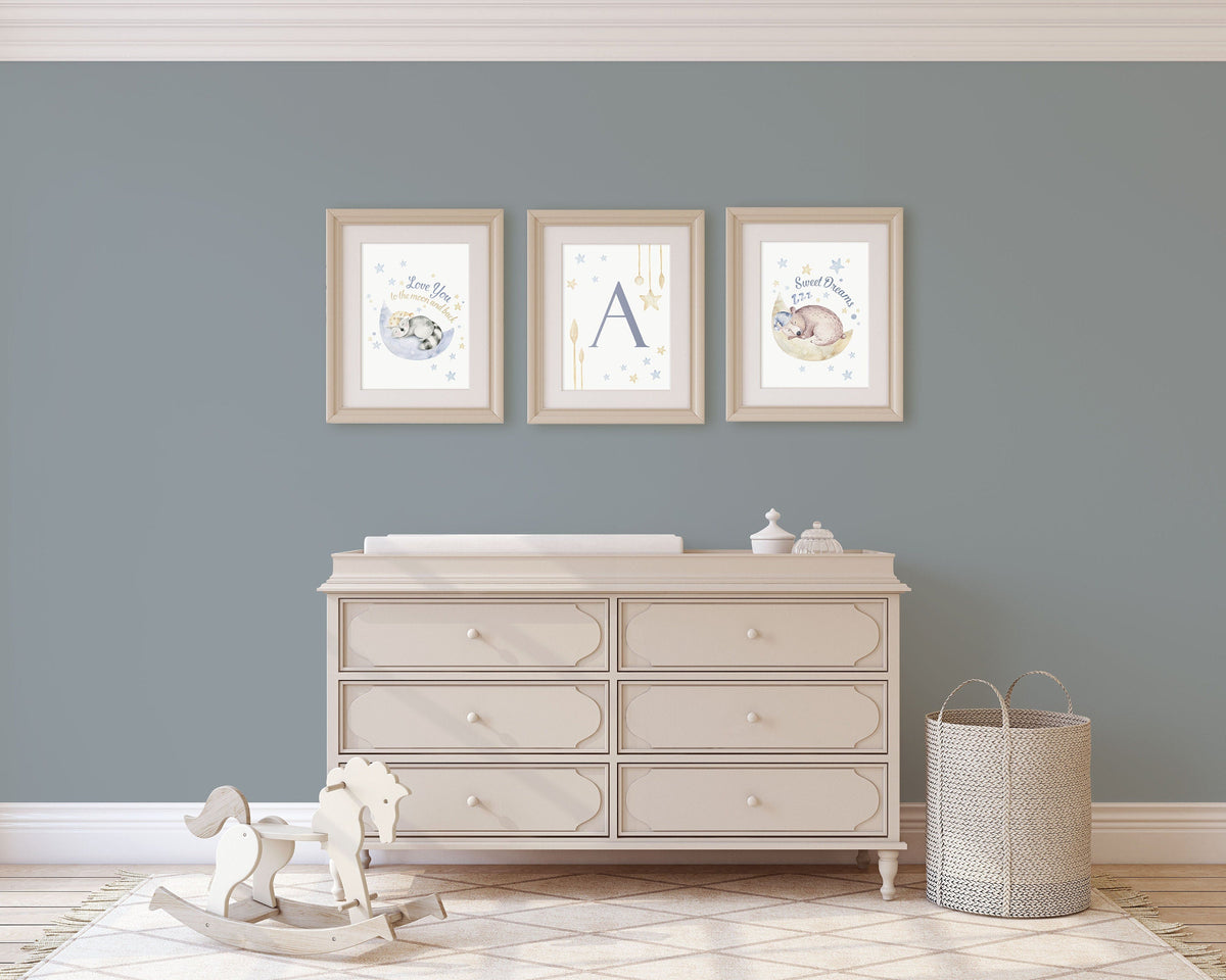 Baby Bear Nursery Wall Stickers - Unique Wall Decal by Wonderwallsboutique