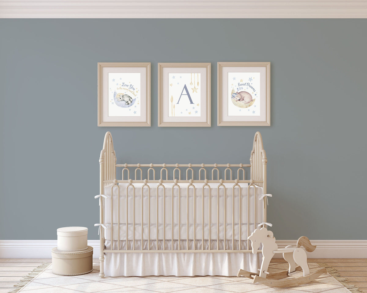 Baby Bear Nursery Wall Stickers - Unique Wall Decal by Wonderwallsboutique