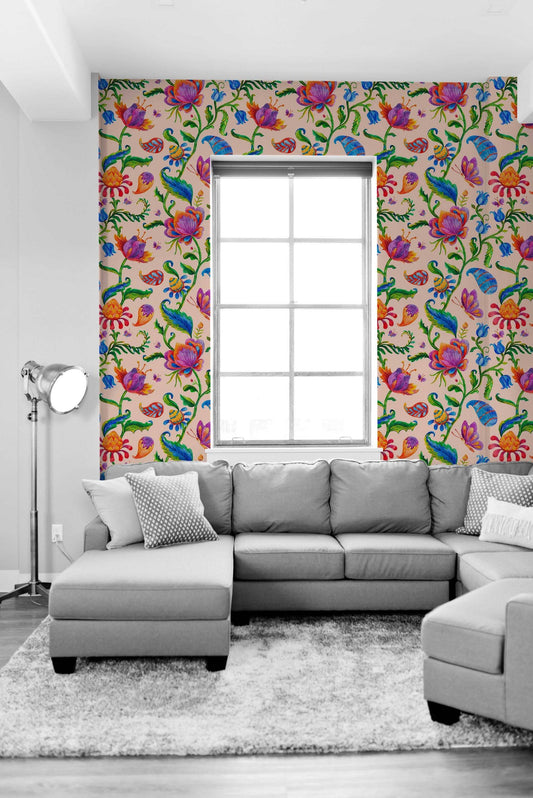 Hipi Colorful Sense   | Hipi Colorful Sense  Removable Wallpaper | Peel and Stick |  #143FC