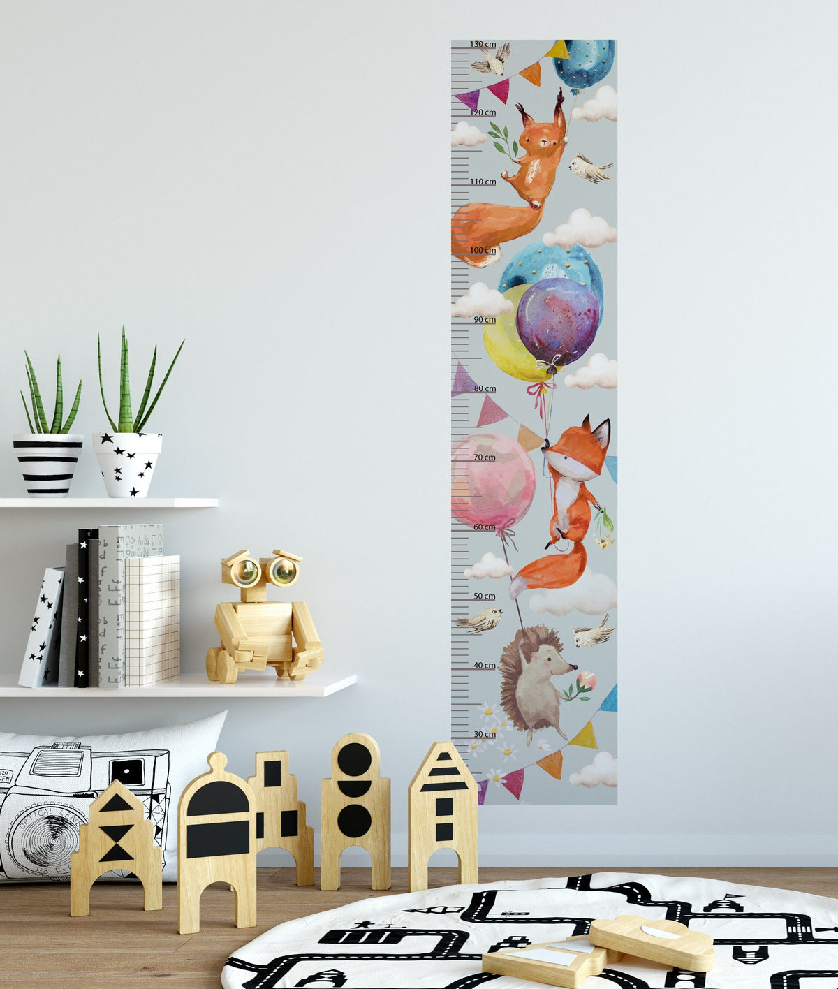 Flying Animals Nursery Wall Stickers - Unique Wall Decal by Wonderwallsboutique