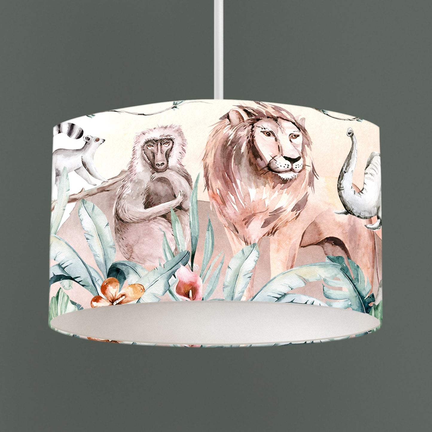 30cm Safari Lampshade
