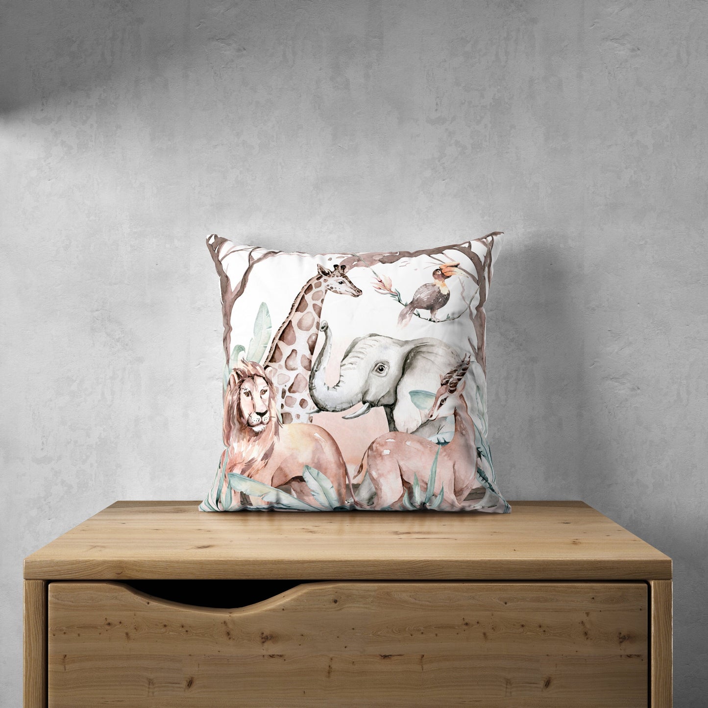 Zebra Wall Decals, Tree Wall Stickers