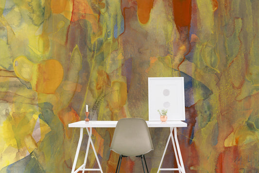 Gerhard Richter   , Removable Wallpaper, Wall mural, Peel and stick, Vintage Mural, Self adhesive,  #134