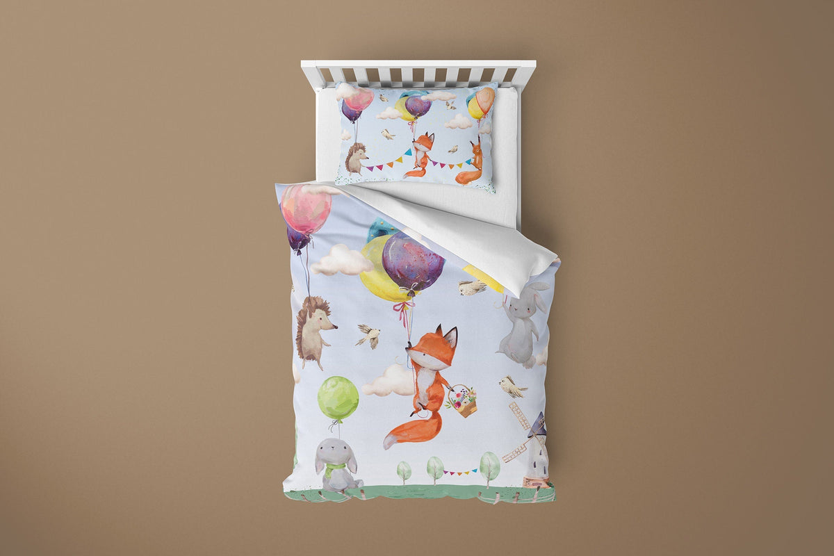 Flying Animals Nursery Wall Stickers - Unique Wall Decal by Wonderwallsboutique