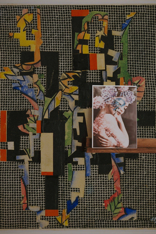 Collage    , Removable Wallpaper, Wall mural, Temporary Mural,  Self adhesive,  #153