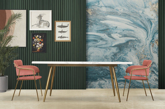 Wall Mural Marble Wallpaper | Colorful Peel and Stick | Exquisite Detailing