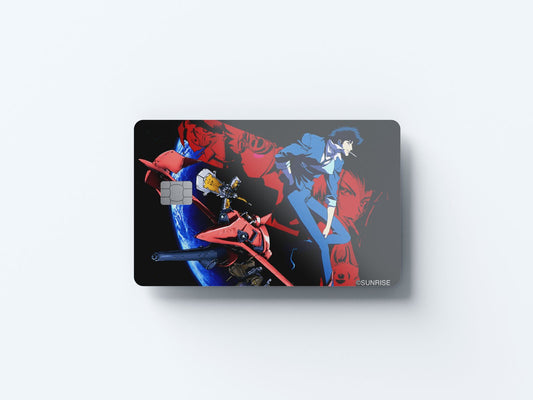 Watercolor in space design | credit card sticker | small chip | credit card skin for nursery and home wall decor.