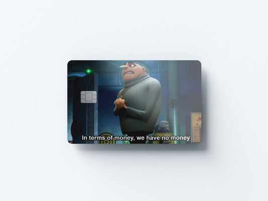 Watercolor in terms of money design | credit card sticker | small chip | credit card skin for nursery and home wall decor.