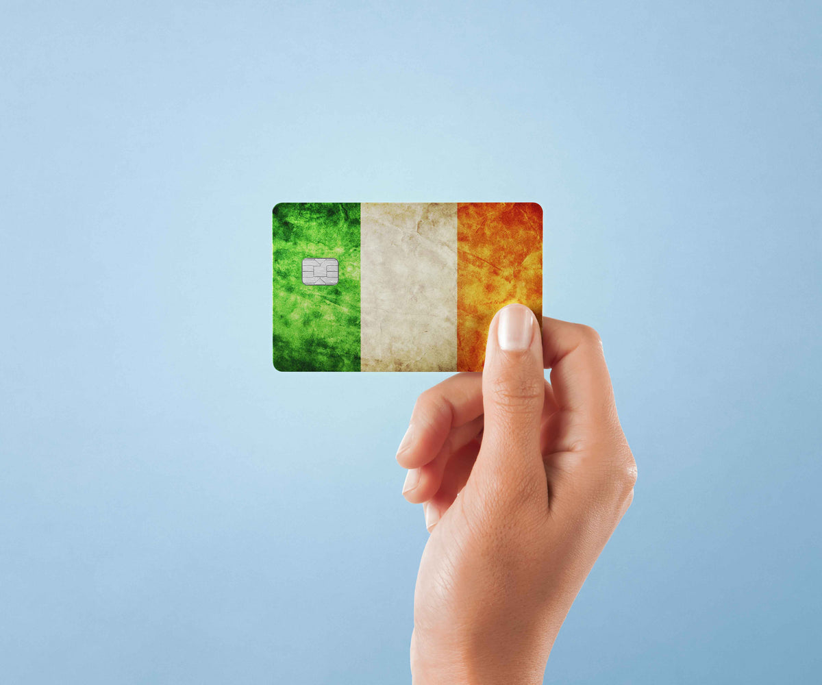 Ireland - Premium Vinyl Credit Card Skin Cover by Wonderwallsboutique