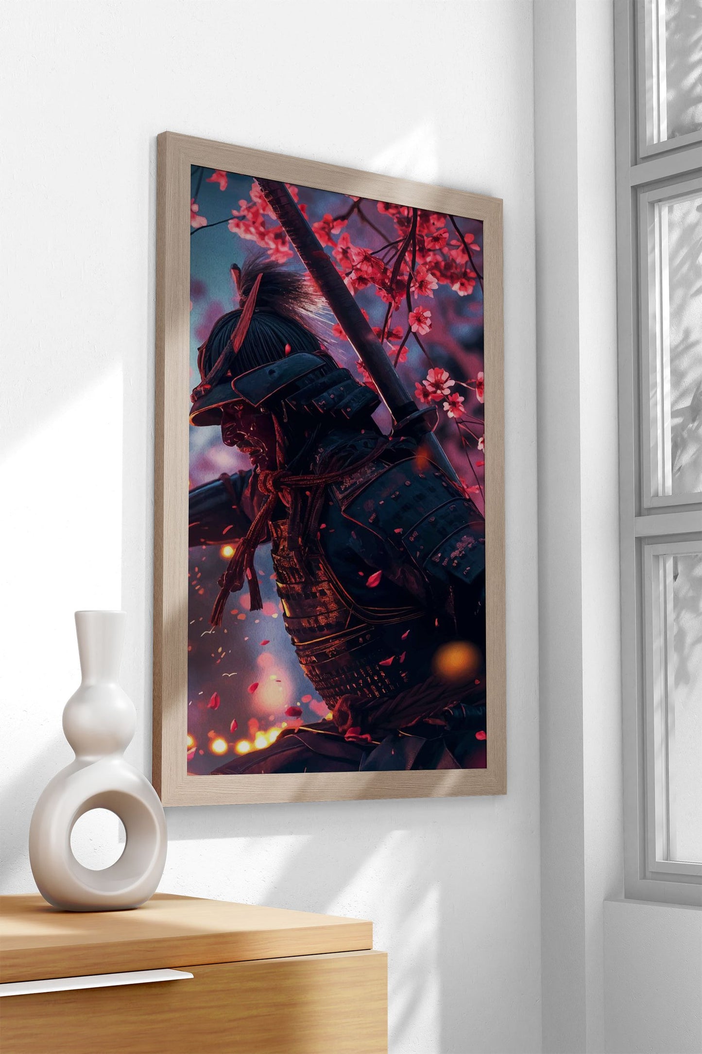 japan Samurai Warrior Asian Style Poster | Wall Art for Home & Office | High-Quality Print - High-Quality Visual Display