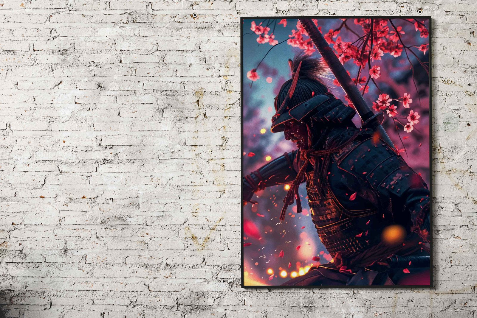 japan Samurai Warrior Asian Style Poster | Wall Art for Home & Office | High-Quality Print - High-Quality Visual Display