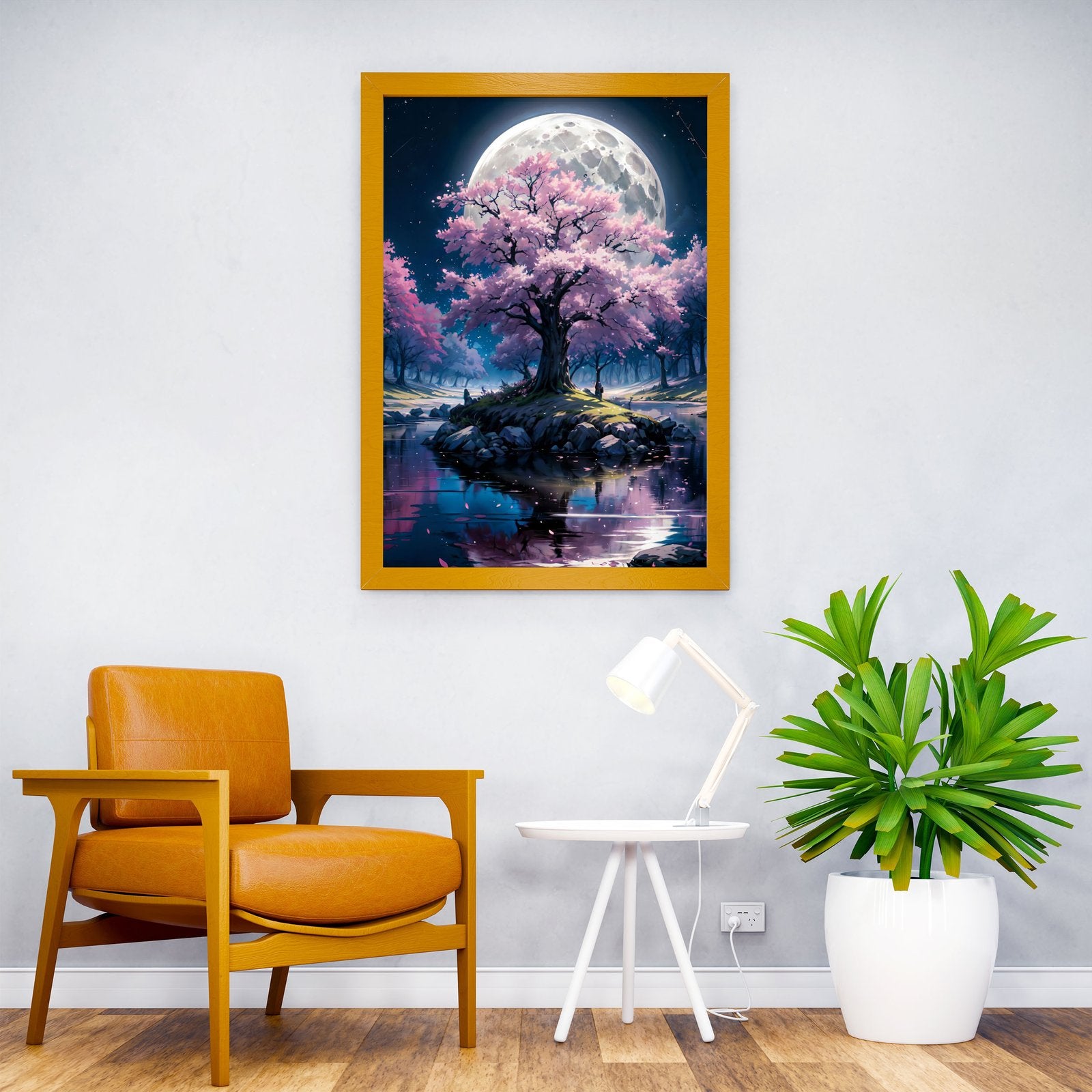 japan cherry blossom Asian Style Poster | Wall Art for Home & Office | High-Quality Print - High-Quality Visual Display