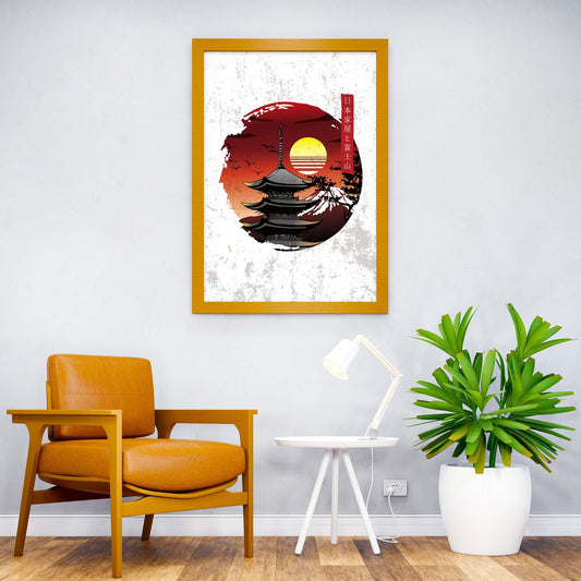 japan view Asian Style Poster | Wall Art for Home & Office | High-Quality Print - High-Quality Visual Display