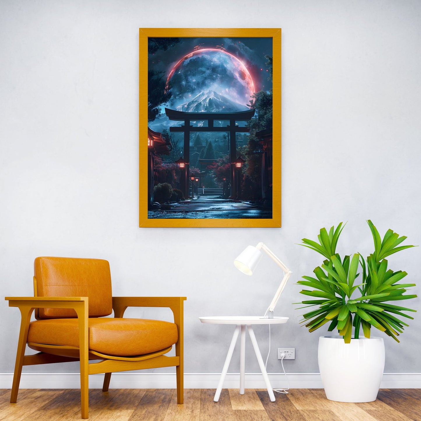 japanese gate anime Asian Style Poster | Wall Art for Home & Office | High-Quality Print - High-Quality Visual Display