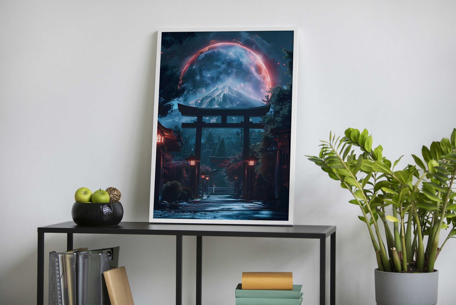japanese gate anime Asian Style Poster | Wall Art for Home & Office | High-Quality Print - High-Quality Visual Display