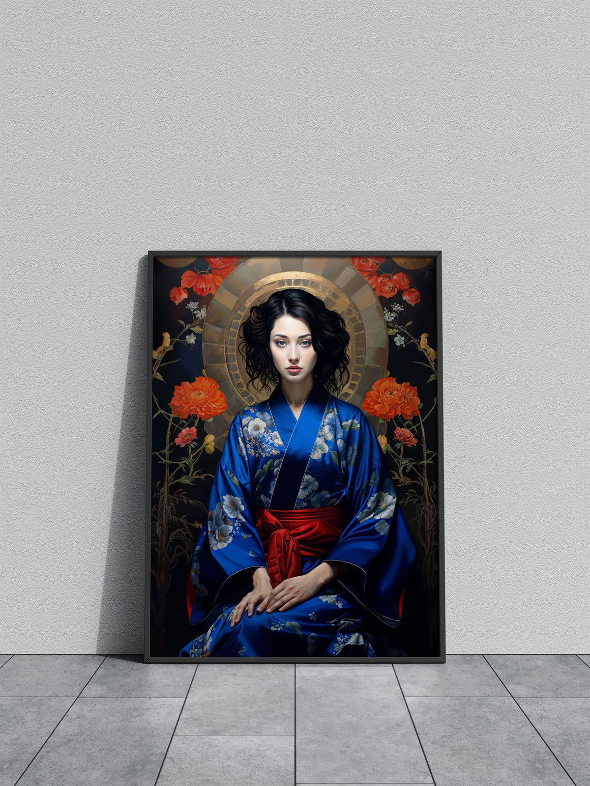 japanese geisha Asian Style Poster | Wall Art for Home & Office | High-Quality Print - High-Quality Visual Display