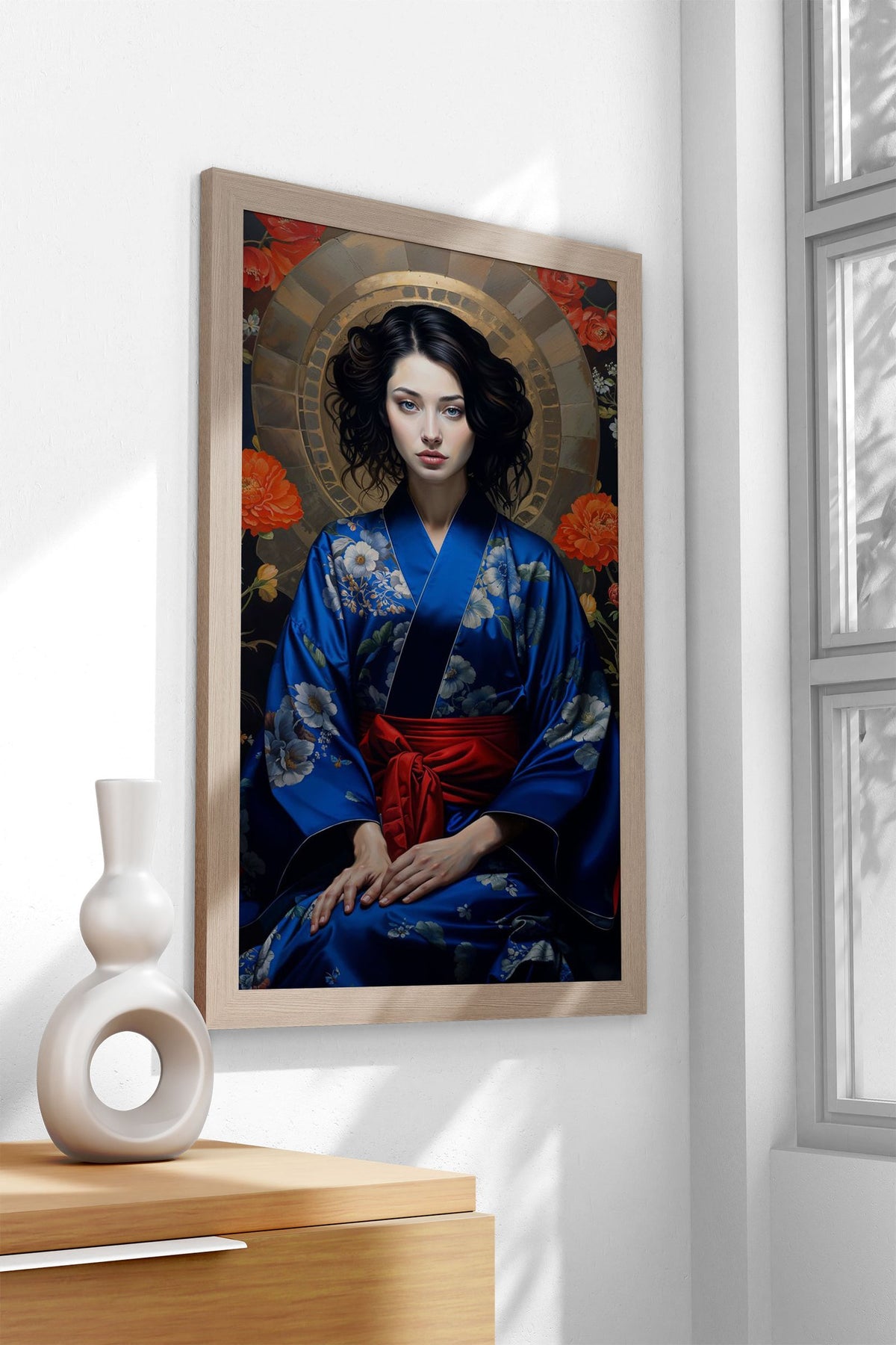 japanese geisha Asian Style Poster | Wall Art for Home & Office | High-Quality Print - High-Quality Visual Display
