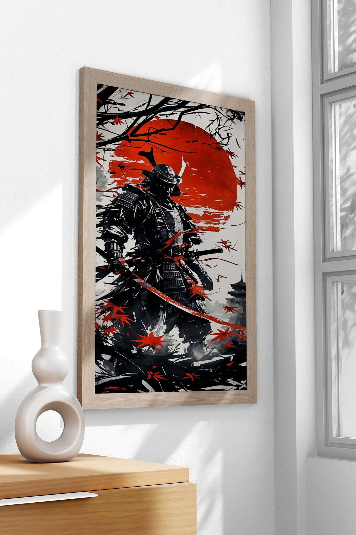 japanese samurai geisha Asian Style Poster | Wall Art for Home & Office | High-Quality Print - High-Quality Visual Display