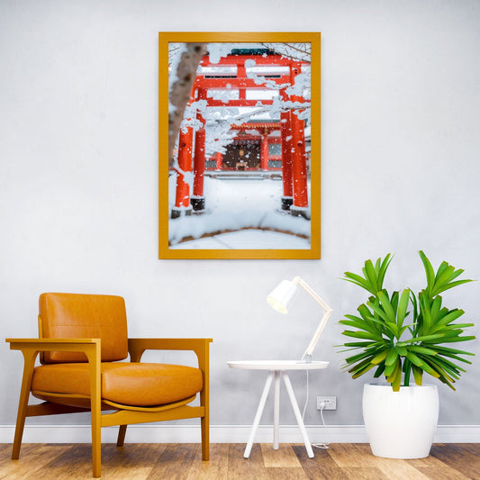 japanese shrine Asian Style Poster | Wall Art for Home & Office | High-Quality Print - High-Quality Visual Display