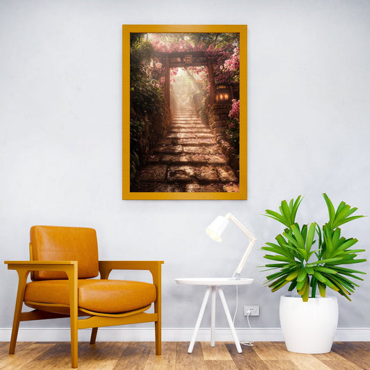 japanese torii gate shrine Asian Style Poster | Wall Art for Home & Office | High-Quality Print - High-Quality Visual Display