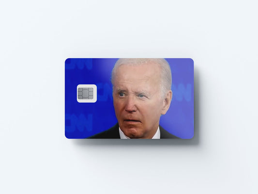 Watercolor joe boden design | credit card sticker | small chip | credit card skin for nursery and home wall decor.