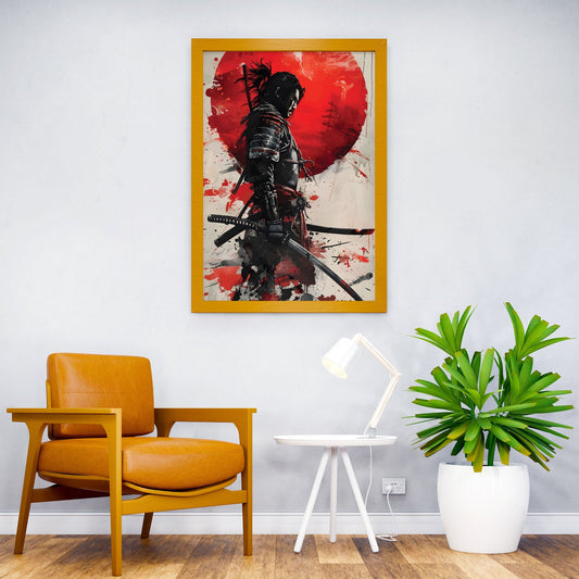 katana japan Asian Style Poster | Wall Art for Home & Office | High-Quality Print - High-Quality Visual Display
