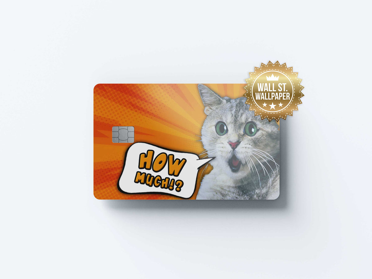 Katt Forvanad - Premium Vinyl Credit Card Skin Cover by Wonderwallsboutique