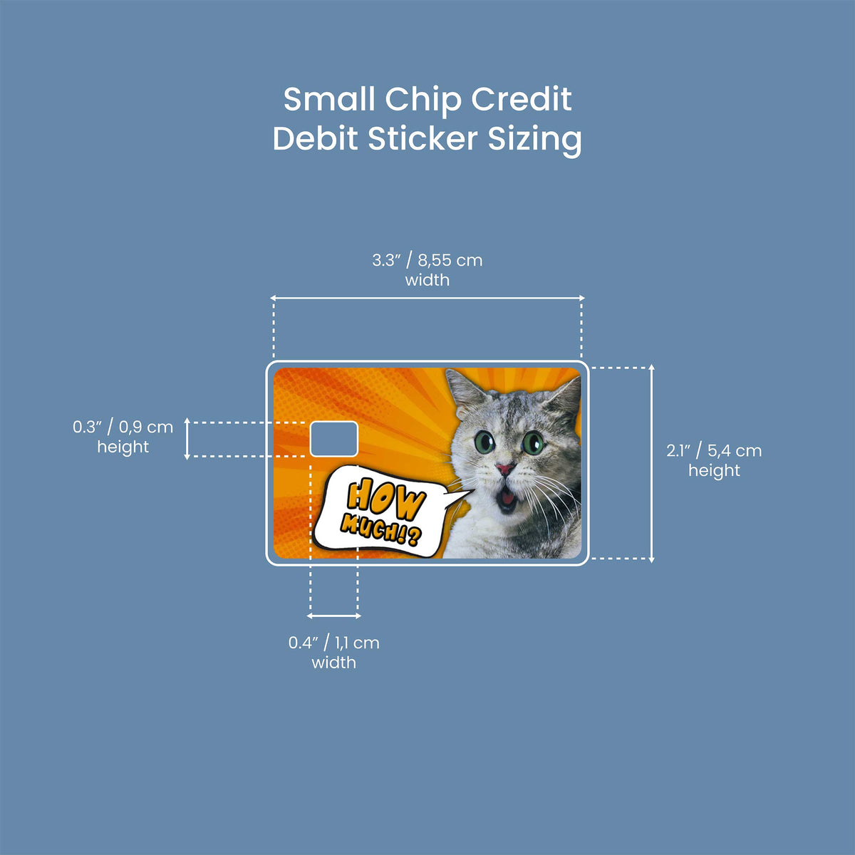 Katt Forvanad - Premium Vinyl Credit Card Skin Cover by Wonderwallsboutique