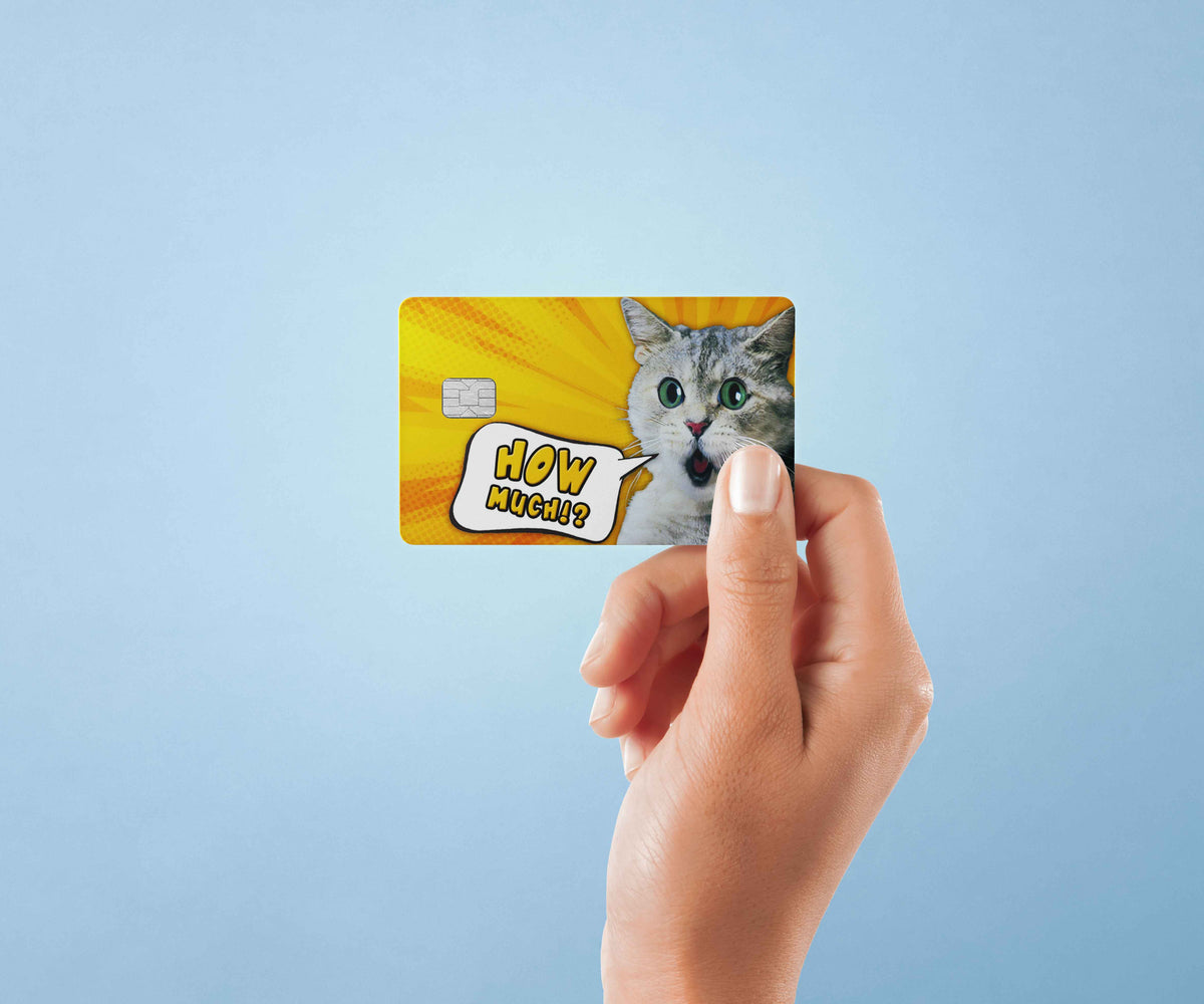 Katt Forvanad - Premium Vinyl Credit Card Skin Cover by Wonderwallsboutique