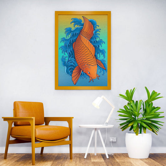 koi 20240226 Asian Style Poster | Wall Art for Home & Office | High-Quality Print - High-Quality Visual Display