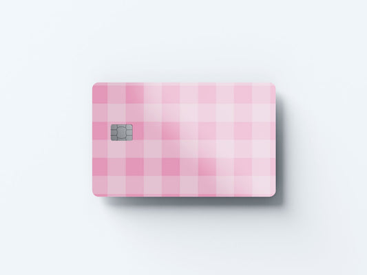 Watercolor la vie en rose design | credit card sticker | small chip | credit card skin for nursery and home wall decor.