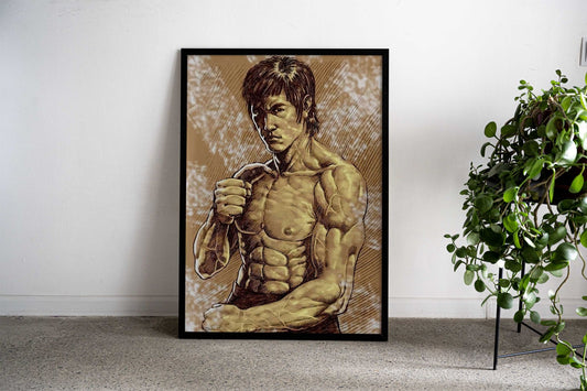 legend fighter from china Asian Style Poster | Wall Art for Home & Office | High-Quality Print - High-Quality Visual Display